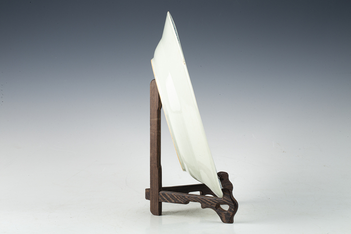 古玩陶瓷清康熙·青花松鶴延年紋盤拍賣，當前價格2098元