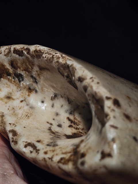 古玩玉器文化期玉勒真品鑒賞圖