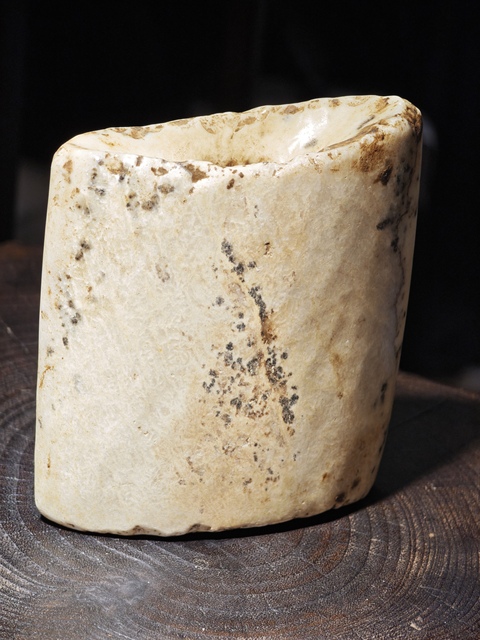 古玩玉器文化期玉勒真品鑒賞圖