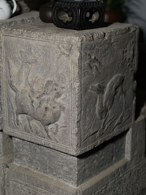 古玩雜項悶墩真品鑒賞圖