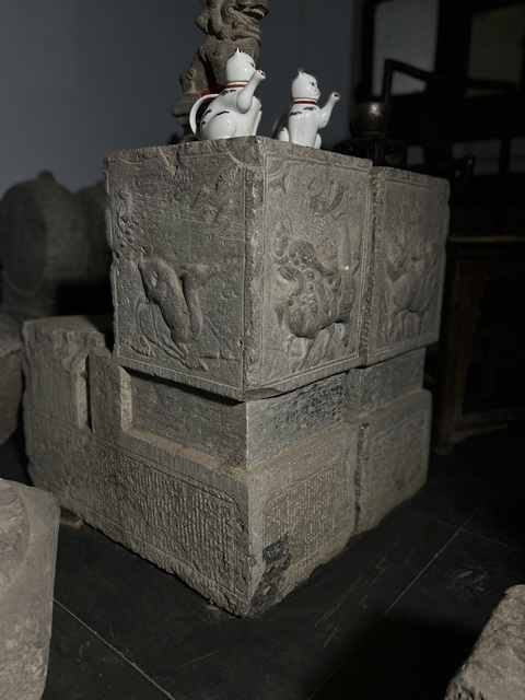 古玩雜項悶墩真品鑒賞圖