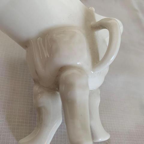 古玩陶瓷白釉爵杯真品鑒賞圖