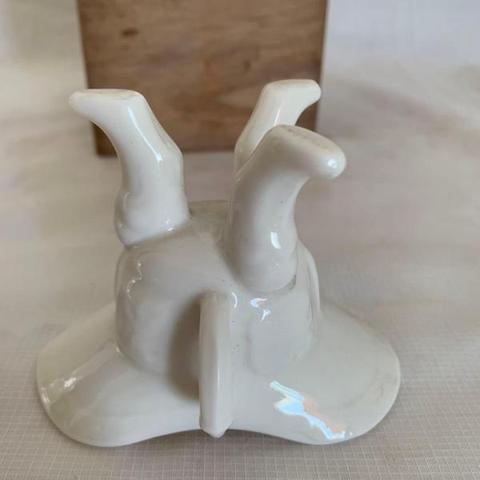 古玩陶瓷白釉爵杯真品鑒賞圖