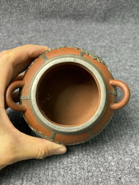 古玩雜項紫砂茶葉罐拍賣，當前價格1588元