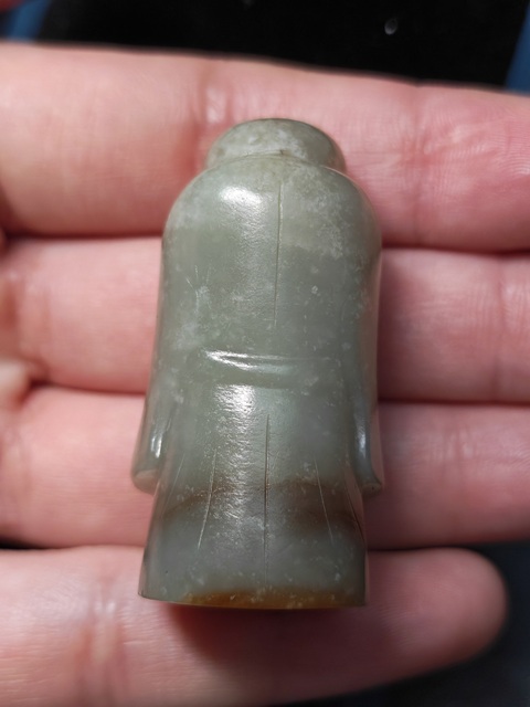 古玩玉器玉人真品鑒賞圖