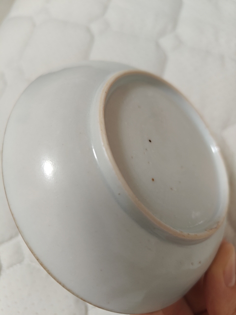 古玩陶瓷花卉紋粉彩盤真品鑒賞圖