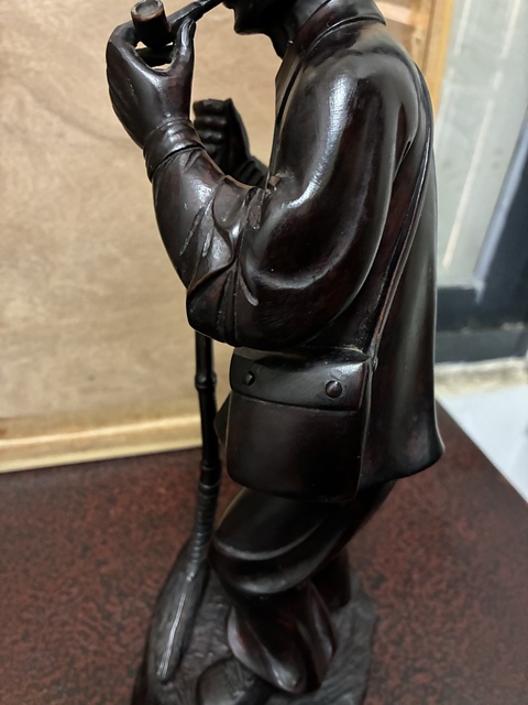 古玩雜項環衛工人立像拍賣，當前價格9800元