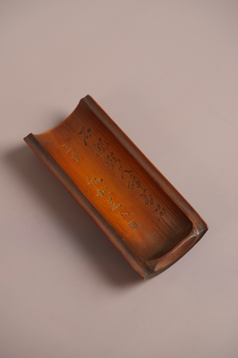 古玩雜項茶則真品鑒賞圖