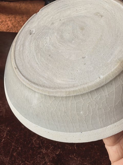 古玩陶瓷青白釉雙魚洗真品鑒賞圖