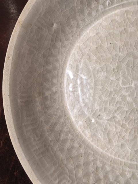 古玩陶瓷青白釉雙魚洗真品鑒賞圖