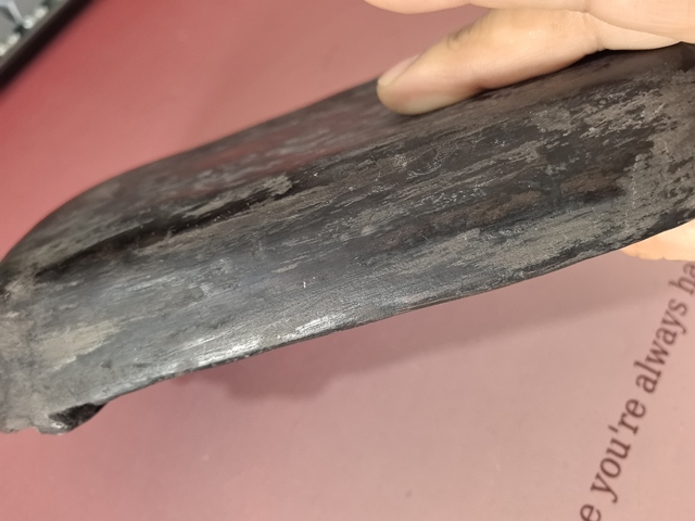 古玩雜項(xiàng)龍紋澄泥硯真品鑒賞圖