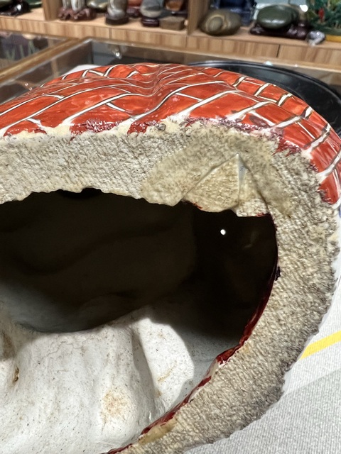 古玩陶瓷民國粉彩彌勒佛真品鑒賞圖