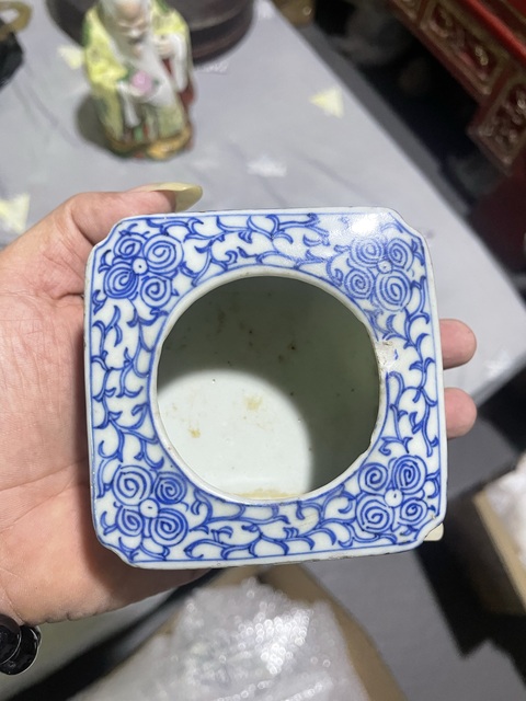 古玩陶瓷水盂真品鑒賞圖