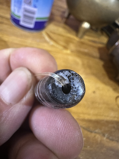 古玩玉器纏絲瑪瑙珠拍賣，當(dāng)前價(jià)格5555元