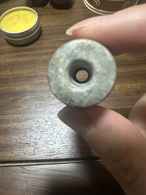 古玩玉器透閃石玉勒真品鑒賞圖