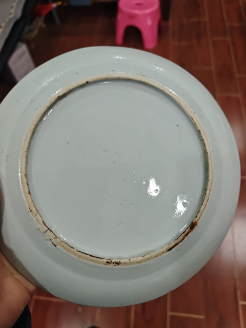 古玩陶瓷青花盤真品鑒賞圖