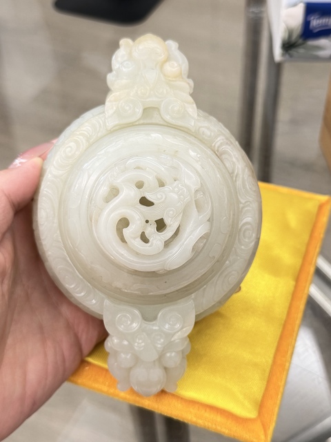 古玩玉器和田玉香爐真品鑒賞圖