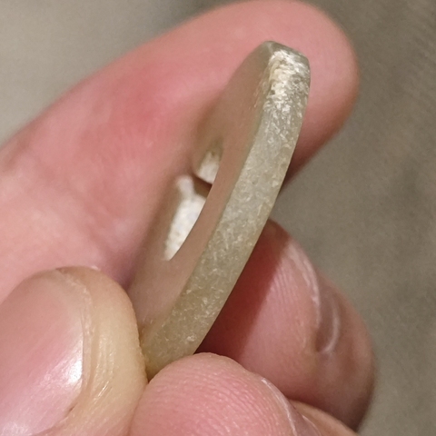 古玩玉器玉玦真品鑒賞圖