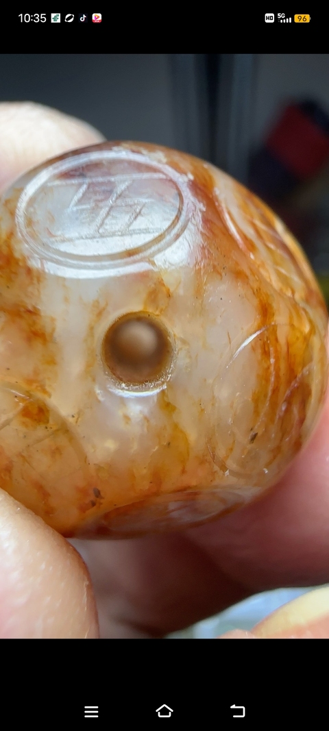 古玩玉器玉行酒令真品鑒賞圖