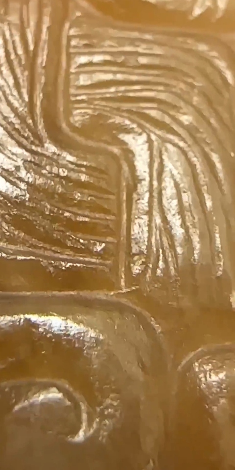 古玩玉器龍紋玉勒子真品鑒賞圖