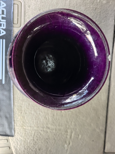 古玩陶瓷紅釉瓶真品鑒賞圖