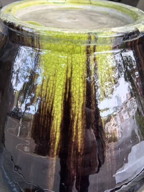 古玩陶瓷窯變釉瓶真品鑒賞圖