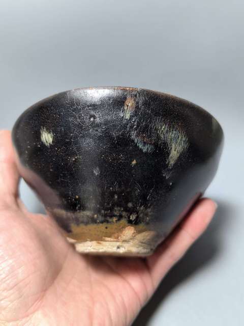 古玩陶瓷吉州盞真品鑒賞圖