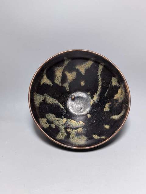 古玩陶瓷吉州盞真品鑒賞圖