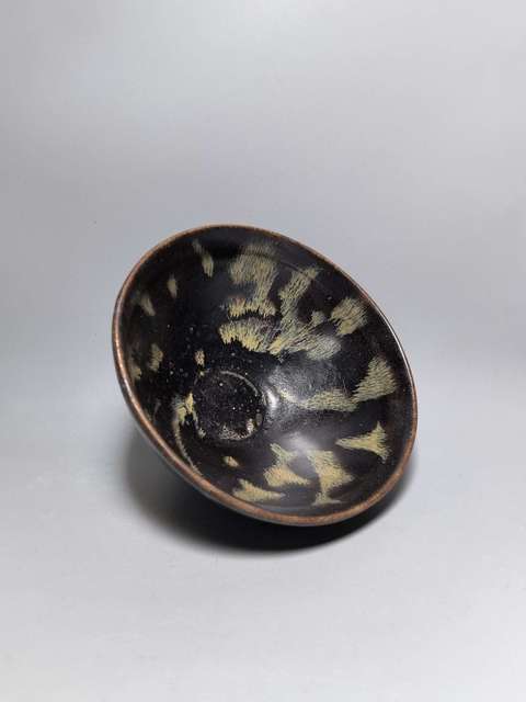 古玩陶瓷吉州盞真品鑒賞圖