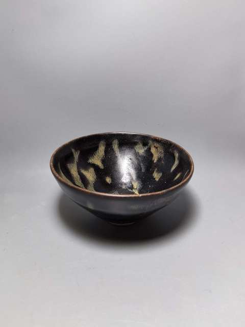 古玩陶瓷吉州盞真品鑒賞圖