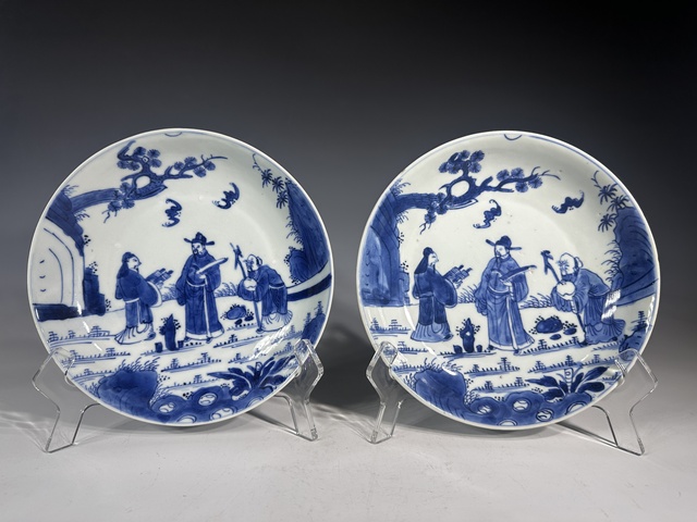 古玩陶瓷盤真品鑒賞圖