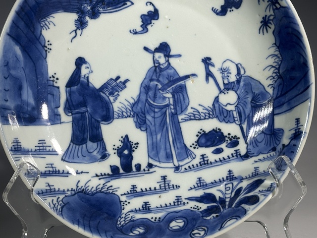 古玩陶瓷盤真品鑒賞圖