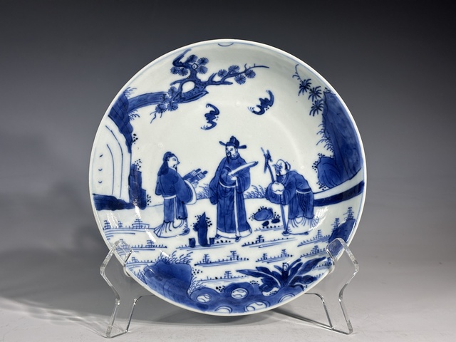 古玩陶瓷盤真品鑒賞圖