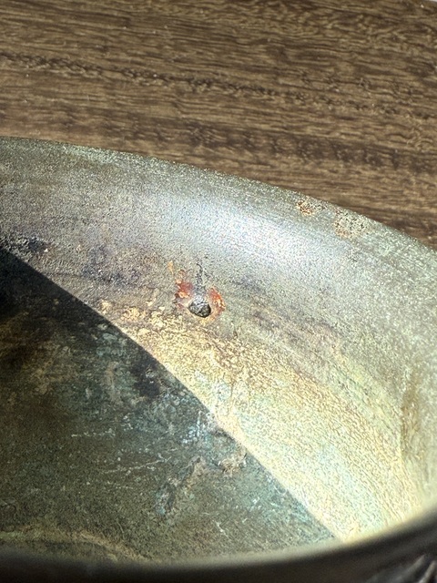 古玩銅器鼎真品鑒賞圖