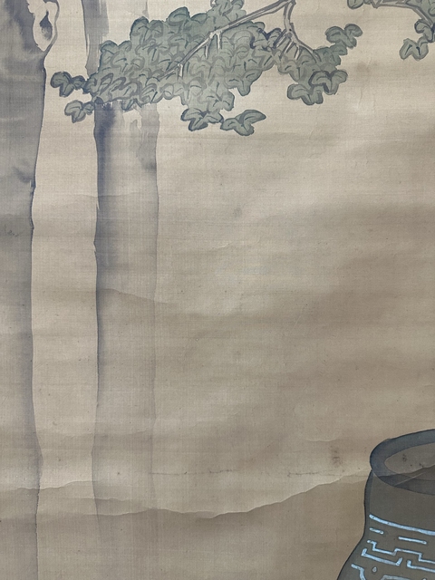 古玩字畫蘆雪款真品鑒賞圖