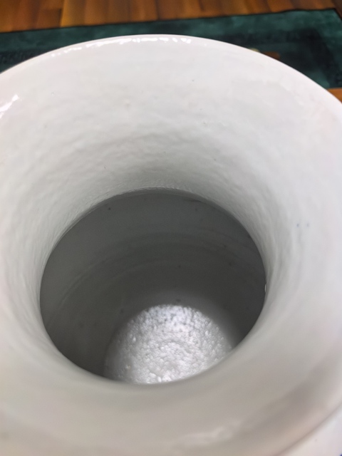 古玩陶瓷青花龍紋尊真品鑒賞圖