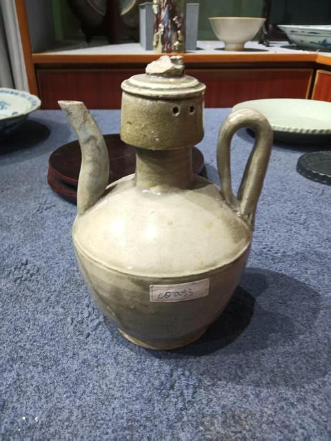 古玩陶瓷青白釉執(zhí)壺真品鑒賞圖