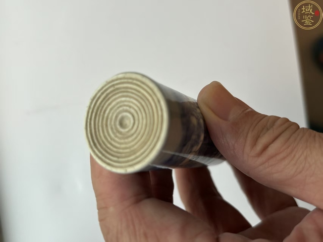 古玩陶瓷青花山水鼻煙壺真品鑒賞圖