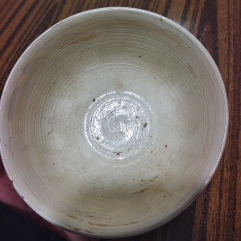 古玩陶瓷明代磁州窯系黑花碗真品鑒賞圖