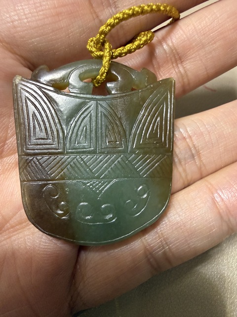 古玩玉器和田玉佩真品鑒賞圖