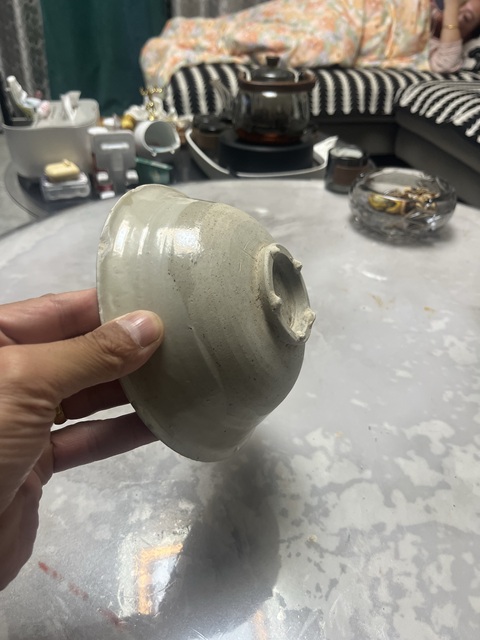 古玩陶瓷宋白釉碗真品鑒賞圖