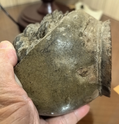 古玩陶瓷青釉罐真品鑒賞圖