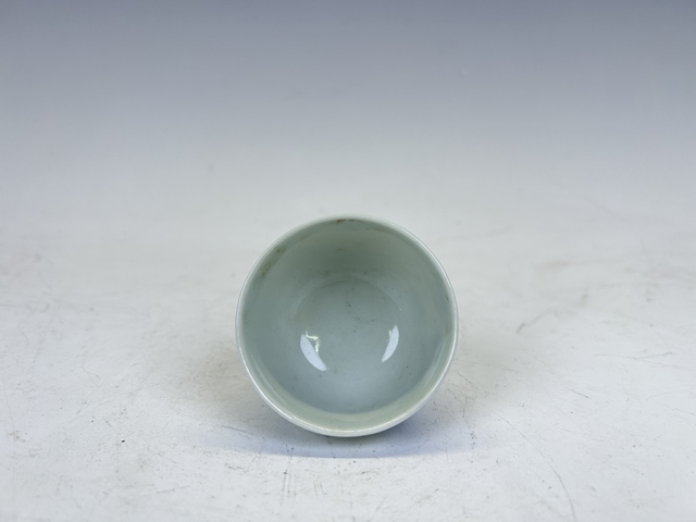 古玩陶瓷清晚·青花太公垂釣杯拍賣，當前價格0元