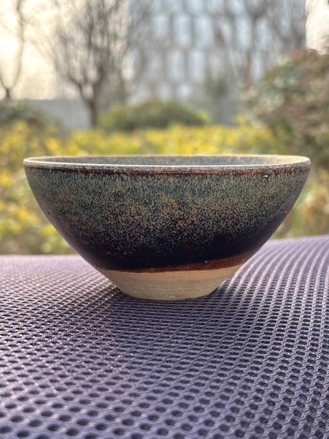 古玩陶瓷窯變盞真品鑒賞圖