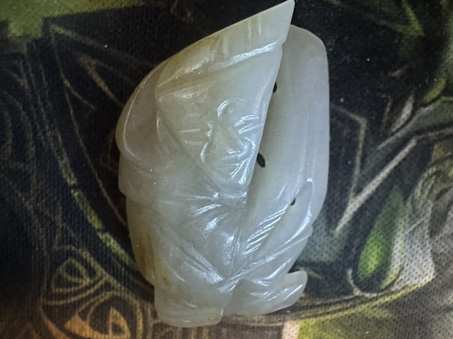 古玩玉器玉人物真品鑒賞圖