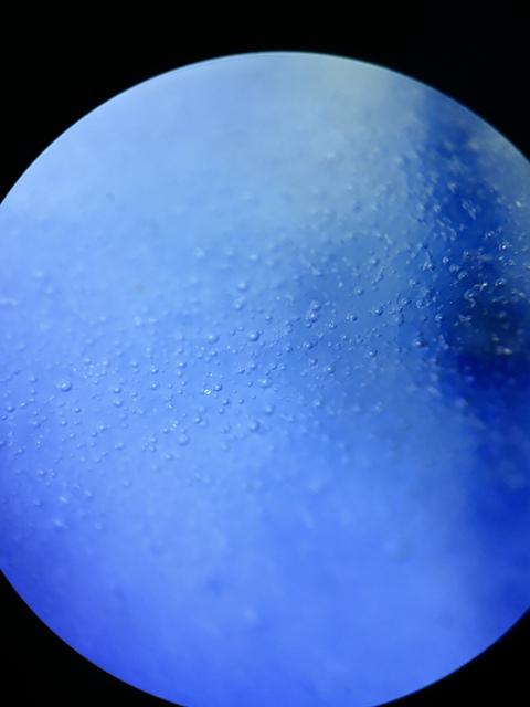 古玩陶瓷清晚期青花三星紋杯真品鑒賞圖