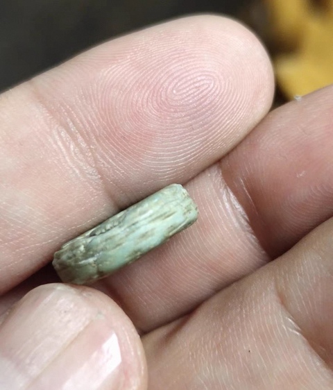 古玩玉器夏家店天河石真品鑒賞圖