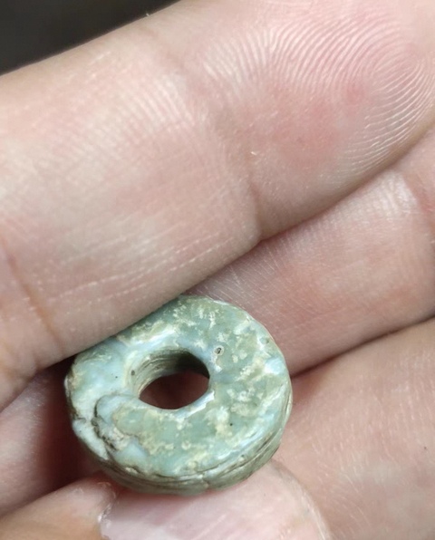 古玩玉器夏家店天河石真品鑒賞圖