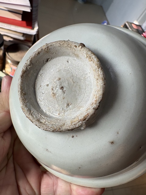 古玩陶瓷青花福字紋碗真品鑒賞圖