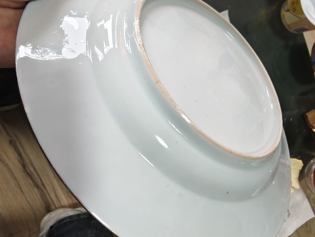 古玩陶瓷青花盤真品鑒賞圖